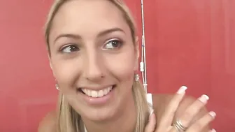 Blonde cheater blows and riding another cock
