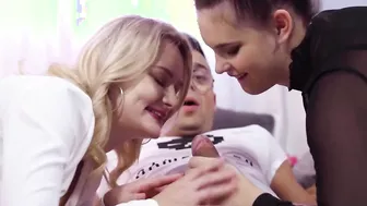 Curvy Babes Team Up To Make A Nerds Dream Come True -