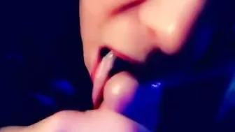 goddess cougar Sloppy Blows Next Door Thick Penis Nerdy Women with Glasses Takes Cock all the way down