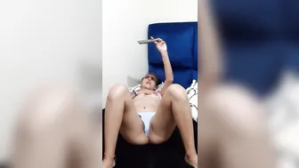 My Stepsister is Filmed Showing all her Snatch