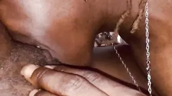 Eating my Soak Cunt