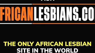 Vulgar African Cuties Ran off to Eat Snatch