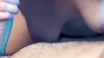 Close-up FELLATIO and Cum Shooting inside my Mouth - Rissa Rae