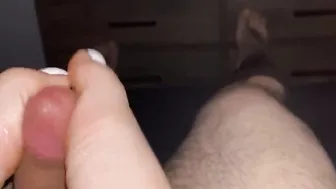 point of view Turf Job W/ Big Jizzed to Camera