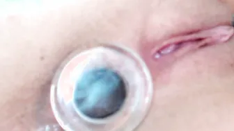 BUTTPLUG ANAL CUMSHOT