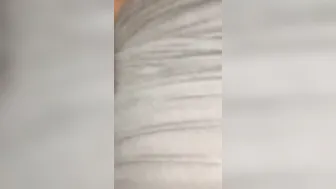 Side See Stroking that Leaking Booty Twat