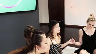 A Group Of Girls Go Wild After relaxing