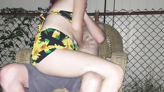 Hottie Red Haired Surprises me with Fellatio