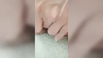 Dana plays with her clitoris