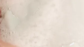 お風呂でおまんこイジイジ。ちゃぽちゃぽした動画。オナしたばかりで余韻が～