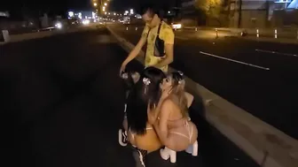 Challenge into Mexicali with my girlfriends on bridges