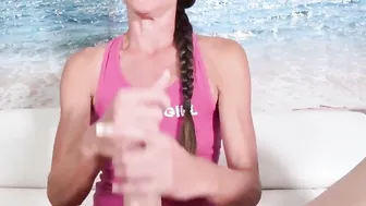 Sexsual milf Sofie Marie Give Best point of view Hand Job To Gigantic