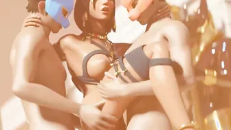 Pharah Double Penetration Sex