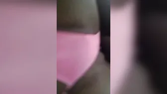 big black dick fucks hotwife panty aside filming for the cuckold husband