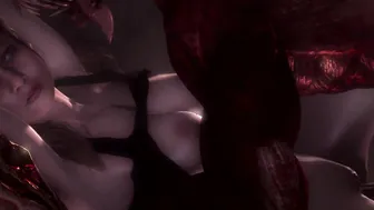 The best Compilation of Resident Evil 3D Claire with Gigantic Enormous Booty