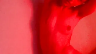 Listening to my own Music gets Nude and Blowing on a Lollipop into Front of a Web Webcam