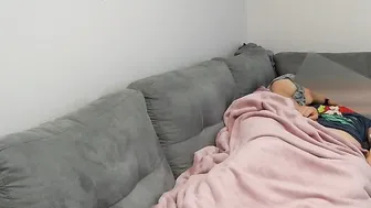 he fucks me very rough and jizzes on my boobies