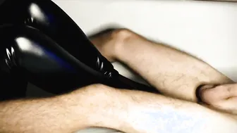 Wifey offer Turf Job inside Shoes and Pvc Pants