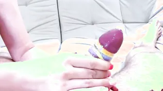 I wanted a thicker cock but only pvc bands were
