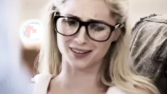 Nerdy 19 Yo Inside Glasses Getting Gangbanged To Save Her Boyfriend - Full