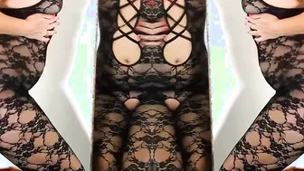 Ebony Body Tights. 2 18 Girls Teasing into African Mesh Body Underwear Hottie Underwear. FULL two