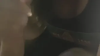 I Wake him up with his Dick into my Mouth Dreamy BLOWJOB Love to Taste Cum before Coffee