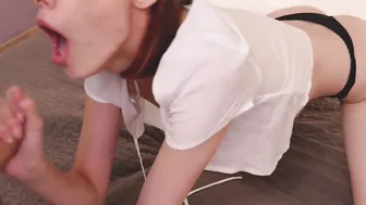 Supermodel FoxyElf Invited you over and Gave you a Fellatio