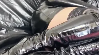 Kitty porn video – Shy kitty rubber smoking and drinking (no sex) part one
