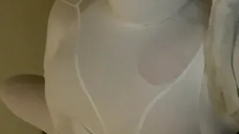 White Encasement Doll
