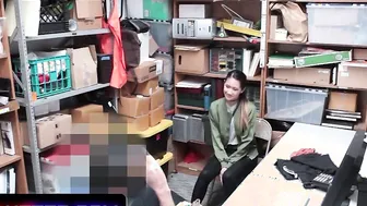 eastern Hottie Jade Noir Caught Stealing And Punished
