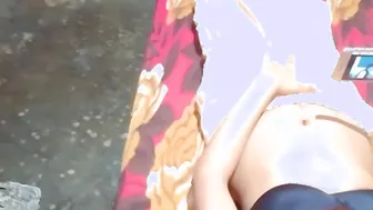 Ex-Wife Masturbates while Watching a Sex Sex Tape.