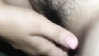 FIlipina finger bang herself and squirts inside the restroom of handsome