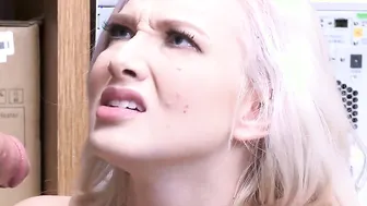 Big Titted Shoplifting Teenie Banged as Punishment