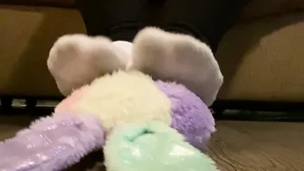 Trample porn video – 18 Tramples Plushy with Cheesy Socks