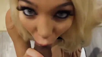 Slutty Step Sister Wants My Penis to Suck