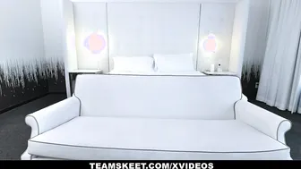 Real 18 year old years older into her first sex tape - TeamSkeet