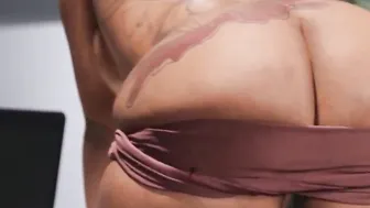 Scott Nails Halle Hayes African gigantic butt gigantic titted interracial fellatio black