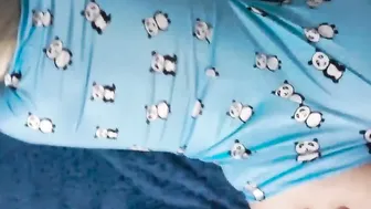 Hottie inside jumpsuit passionately blows penis and fucks