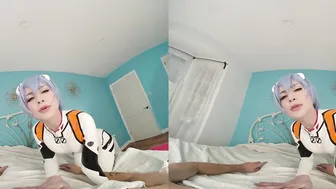 Big Tit REI AYANAMI needs Rough Penis to Feel Alive VR Porn