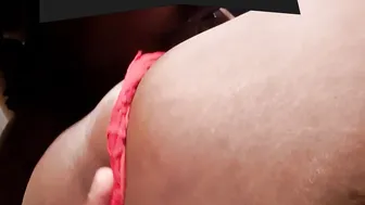 Look how I Eat this Goddess Black Bushy Cunt I make her so Leaking