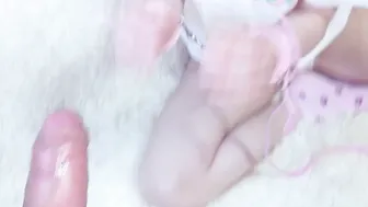Huge Penis inside Mouth for this Russian Skank inside Handcuffs
