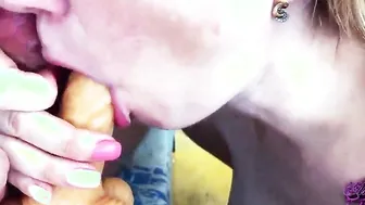 A Gf dreamed of 2 cocks into her mouth and I gave