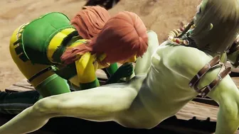 Orc porn video – Cosplay Shreks Fiance Fiona Cheats with an Orc into a Barn
