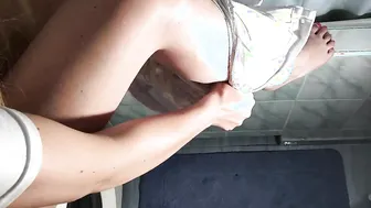 Pov Fucking Friends Wifey inside the Restroom - Hubby Caught Cheating