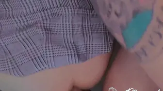 COLLEGE GIRL FUCKING HER STEP BROTHER - GIVE HER a FACIAL