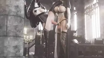【MMD R-eighteen SEX DANCE】INTENSE PERVERSION CUTIE NUNS YUMMY SEX SWEET SATISFACTION 激しいセックス [MMD]