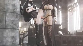 【MMD R-eighteen SEX DANCE】INTENSE PERVERSION CUTIE NUNS YUMMY SEX SWEET SATISFACTION 激しいセックス [MMD]