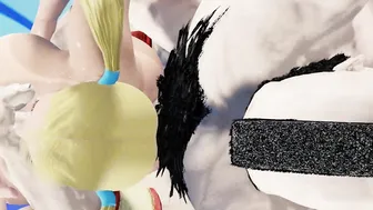 [3dhentai] Rainbow Mika Banged Anal from behind by Zangief (Hand over Mouth) ストリートファイター エロアニメ