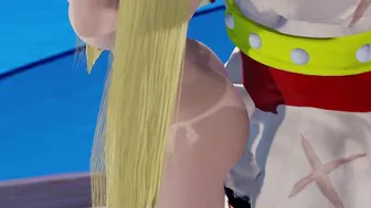 [3dhentai] Rainbow Mika Banged Anal from behind by Zangief (Hand over Mouth) ストリートファイター エロアニメ