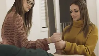 Foster Daughter HAs 3Some With Daddy and Milf
